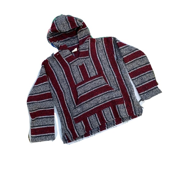 Maroon Baja Hoodie - Picture 1 of 2